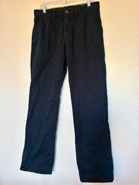 POLO Ralph Lauren Classic Cotton Twil Men Navy Straight Cotton Work/Dress Pants